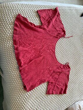 We the Free off the shoulder crop top